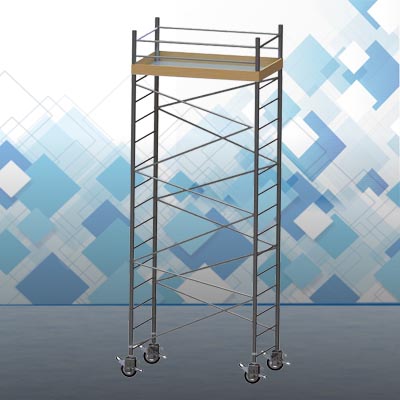 ALUMINIUM MOBILE NARROW SCAFFOLDING SUPPLIER UAE