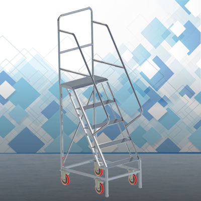 Aluminum Rolling Staircase Ladder Supplier UAE