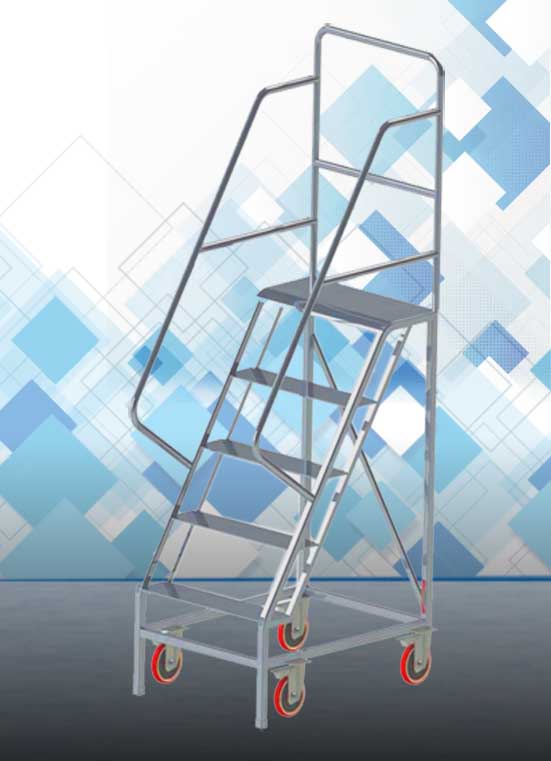 Aluminum Rolling Staircase Ladder Supplier in UAE