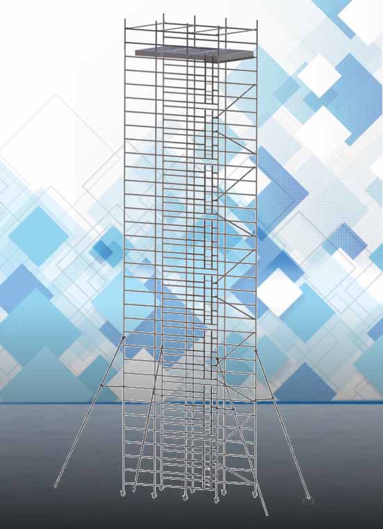 Aluminum Scaffolding with Additional Support Supplier in UAE