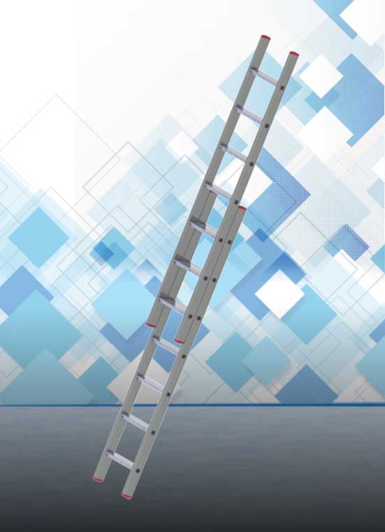 Aluminum Wall Supporting Extension Ladder UAE