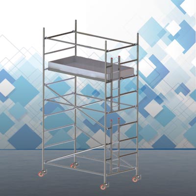 Double Width Aluminum Scaffolding supplier UAE