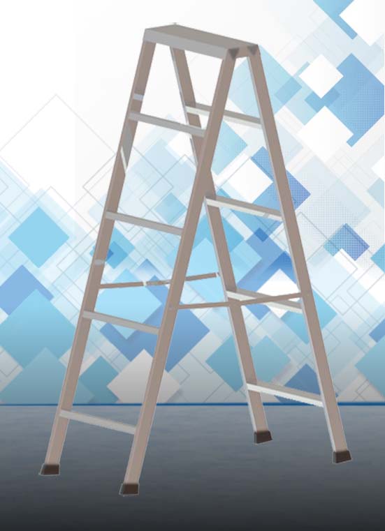 Heavy Duty Two Way Aluminum Ladder supplier in uae