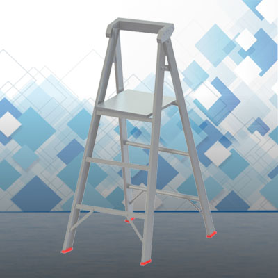 Platform Aluminum Ladder Supplier UAE