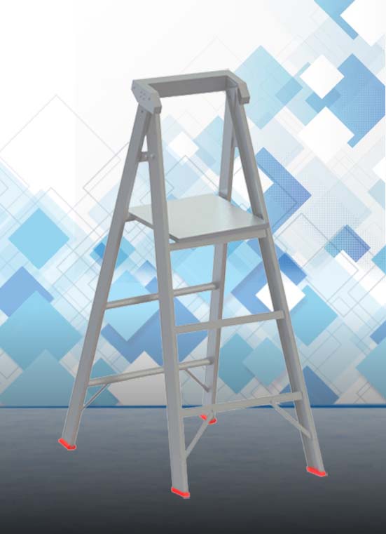 Platform Aluminum Ladder Supplier in UAE