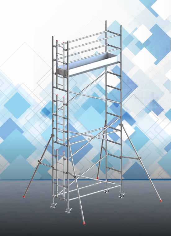 Single-Width Aluminum Scaffolding supplier in UAE